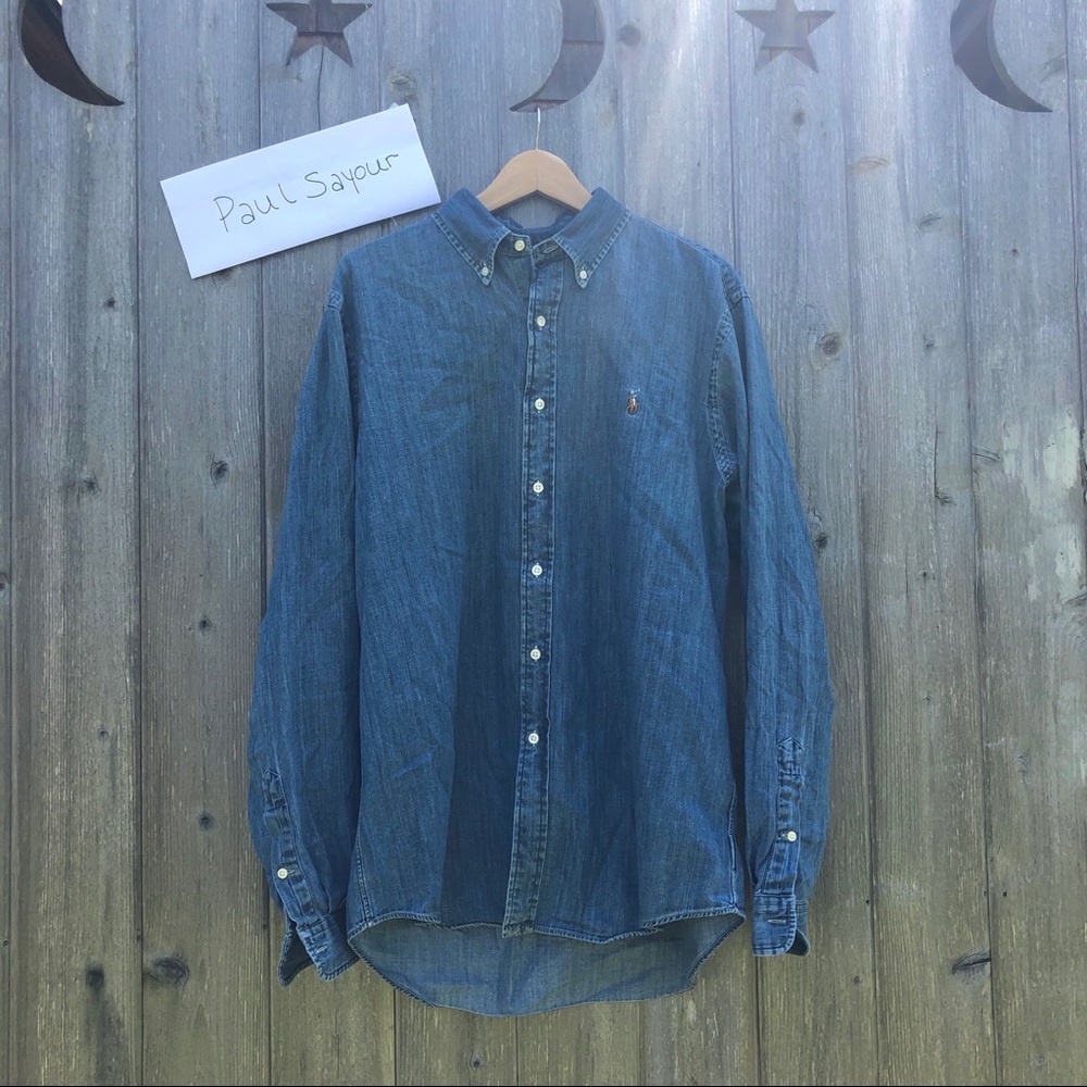 Chambray Ralph Lauren Button Down